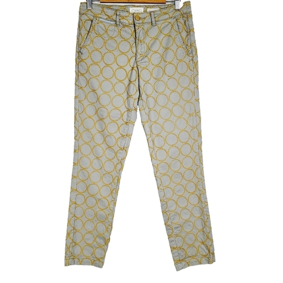 Chino by Anthropologie Size 28 Relaxed Straight Leg Pants - Picture 4 of 13